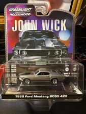 Greenlight Hollywood 1:64 "John Wick" 1969 Ford Mustang BOSS  429 Series 18