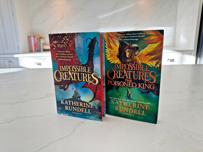 Impossible Creatures x2 Katherine Rundell SIGNED 1st Edition 1st Print