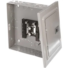 Aluminum Bus Bar 125 Amp Load Center: 8-Space, 16-Circuit Indoor Installation