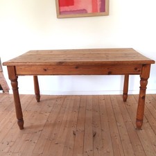 Englischer TISCH alte Fichte, antik, Beine zum Transport abschrauben