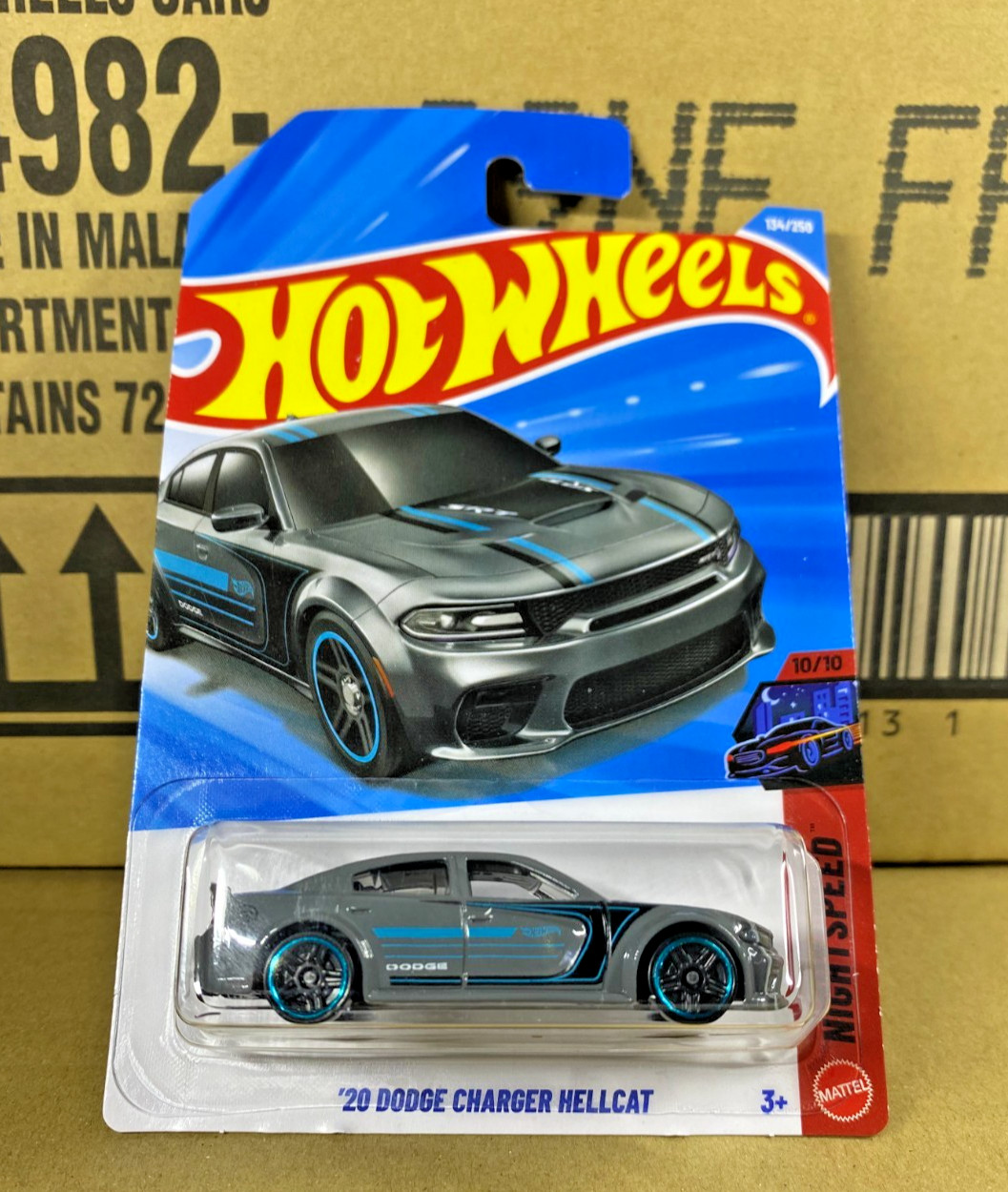 2026 Hot Wheels Mainline Case F '20 Dodge Charger Hellcat Series Nightspeed
