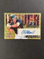 2024 Leaf Vivid Luke Keaschall Power Brokers Auto Gold Vinyl 1/1 Twins