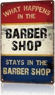 Funny Vintage Barber Shop Metal Tin Sign Wall Decor 8x12inch