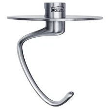 Anti-Climb Stainless Steel Dough Hook for KitchenAid 4.5-5 Qt Tilt-Head Mixer...