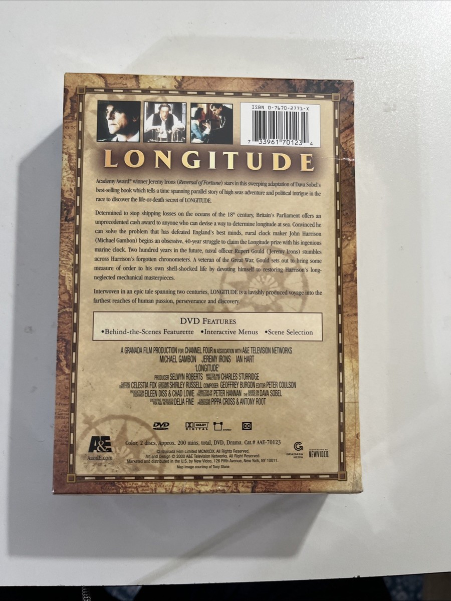 Longitude (DVD, 2000, 2-Disc Set) for sale online | eBay