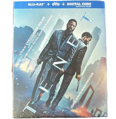 Warner Bros. Tenet Blu-ray + DVD + Digital Copy, Nolan, John David Washington