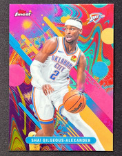 Shai Gilgeous-Alexander 2025-26 Topps Finest Oil Spill Refractor Common #66