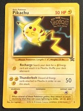 1999 Pokemon Wizards Black Star Promos Pikachu #4 on eBay