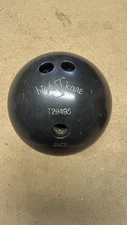 High Skore Black Rubber Bowling Ball 10 Lbs.