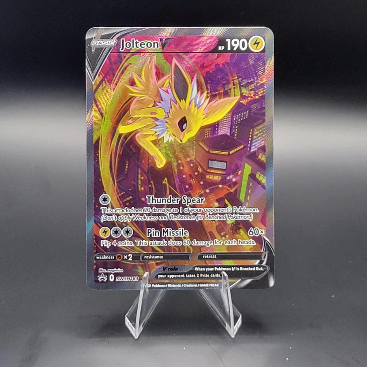 25+ Jolteon V SWSH183 SWSH: Sword & Shield Promo Cards for sale