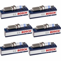 6X Bosch ZüNdkerze FüR Ford C-Max II DXA/CB7 Dxa/Ceu 1.6 Ecoboost Focus III