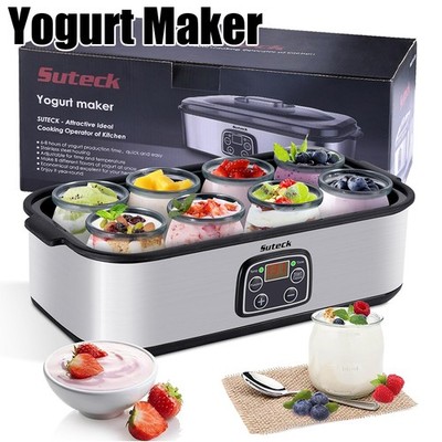 Probiotic Yogurt Maker with Adjustable Temp/ Time Control Get Better Gut Health
