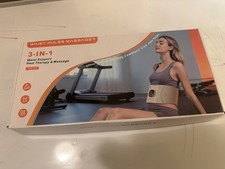 Waist Pulse Massager, EMS Electric Waist Massage Belt for Muscle Relaxation