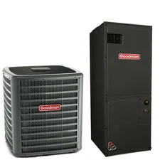 2.5 Ton Goodman 15.2 SEER2 R-32 Single Stage Heat Pump Split System