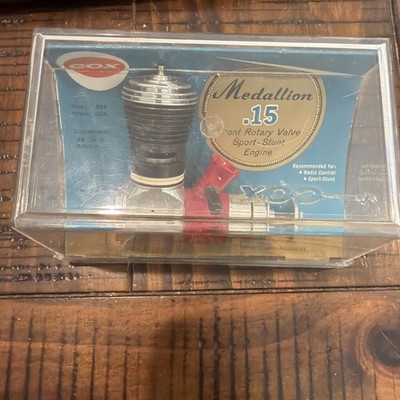 VINTAGE COX Medallion  .15 TEE-DEE NEW IN BOX MODEL AIRPLANE ENGINE