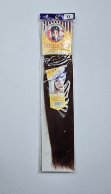 Milky Way 100% Human Hair Yaky Weave 14'' #33