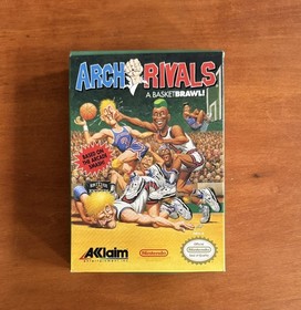 Arch Rivals (Nintendo NES) Excellent Cond CIB Complete & Tested - Ships Fast