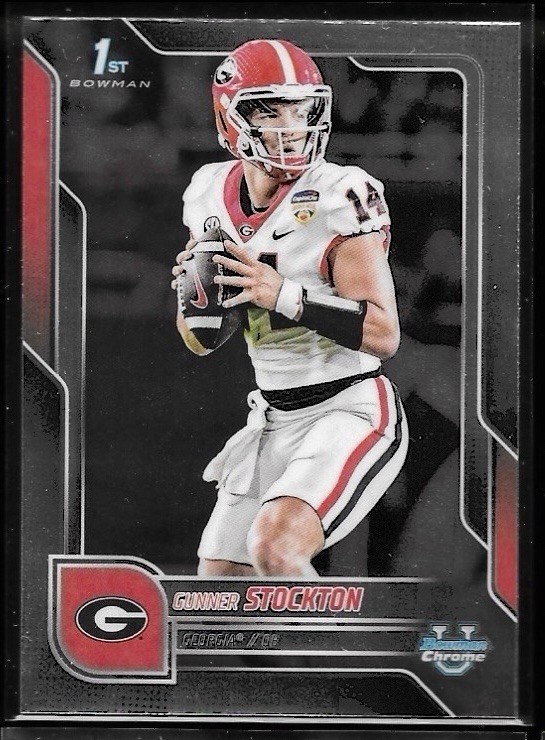 2025 Bowman Chrome U Gunner Stockton 1st Base #131 Georgia Bulldogs