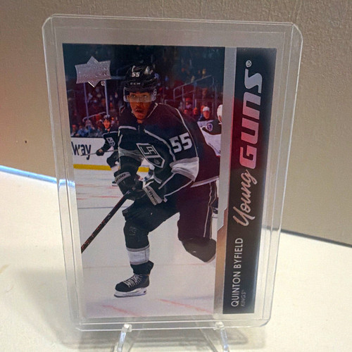 2021-22 Upper Deck Young Guns Quinton Byfield #488 rookie card