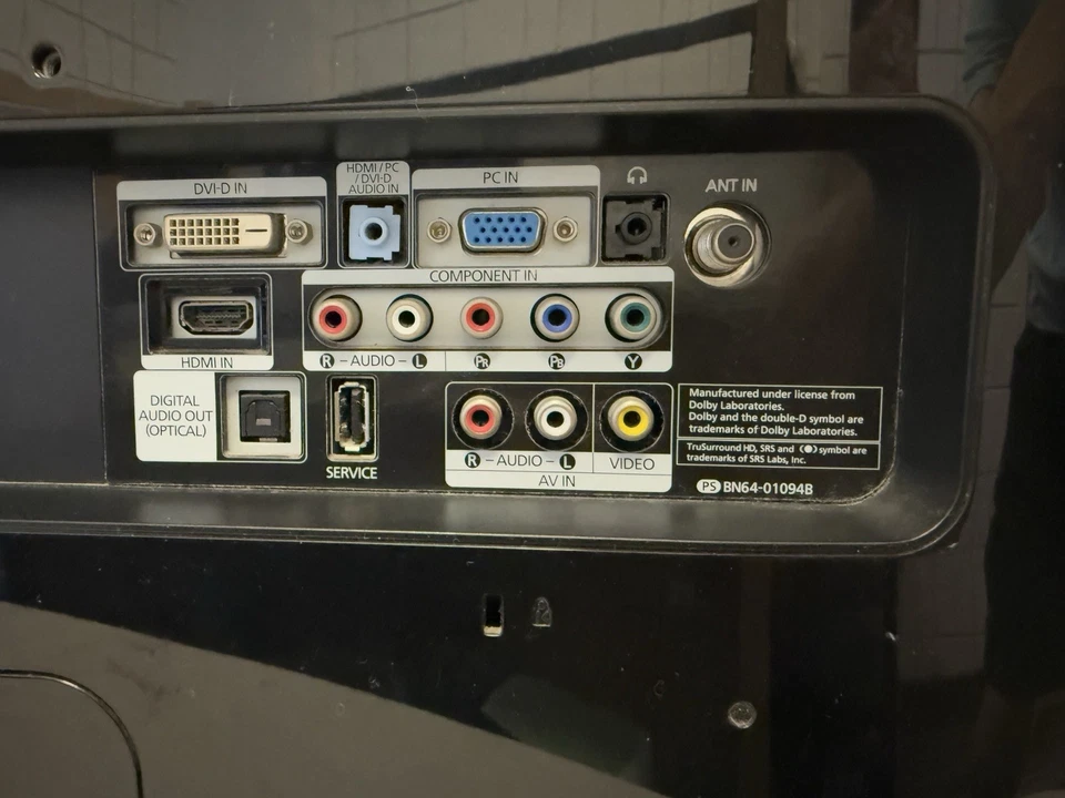 Samsung SyncMaster TV P2370HD 23” Widescreen HDTV Dynamic Contrast WORKING - Image 3 of 4