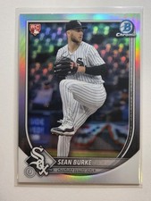 2025 Bowman Chrome Red Logo Refractor Sean Burke  Rookie Card RC