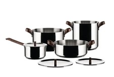 Alessi SET DI PENTOLE 7 PEZZI "EDO"