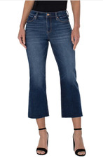 Liverpool Women s Hannah Crop Flare Jean Hump...