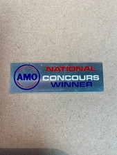 American Motors Owners Association National Concours Winner Plaque Javelin Amx