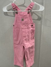 Carhartt Pink Overalls Size 2t