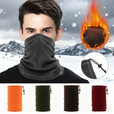 Fleece-Halsw&auml;rmer Winter Schlauchschal Damen Herren winddicht