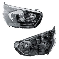 Scheinwerfer Rechts Schwarz mit Motor Für 20-26 Ford Transit Tourneo Custom V362