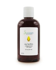 Soy Lecithin Unbleached Liquid 100 Natural  Pure Emulsifier 8 fl oz