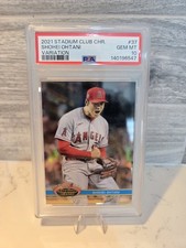 Shohei Ohtani - PSA 10 - 2021 Topps Stadium Club #37 - 1991 Variation 