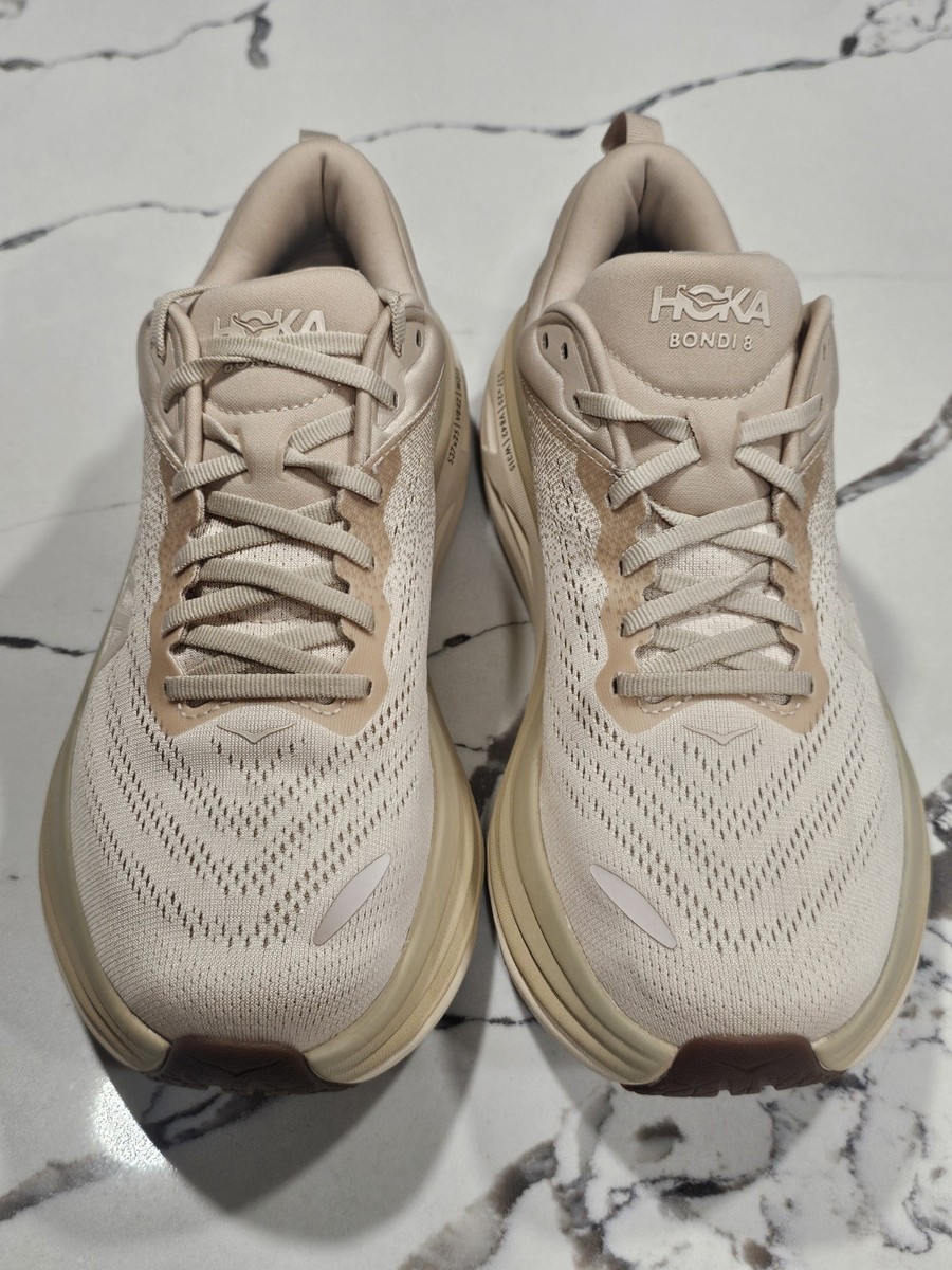 Hoka Bondi 8 Shifting Sand, Mens Size 10/ Womens Size 11.5 NEW W/O BOX Size 11 - Hoka One One HOKA Bondi 8 Shifting Sand Vanilla  main image 4