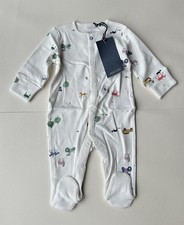 Image of Joules Baby Cream Farm Babygrow In Various Sizes*BNWT*