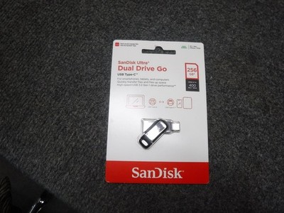 *NEW* SanDisk Ultra Dual Drive Go 256G USB-A /Type-C Flash Drive SDDDC3-256G-A46