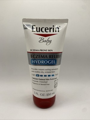 Eucerin Baby Eczema Relief Hydrogel for Itchy Skin, Fragrance-Free, 5 oz