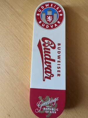 Budweiser Budvar Original Tschechisches Lager Metall Bier Zapfhahn Griff Knopf Bar Zug