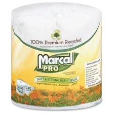 3.67 In. X 4.33 In. White 2-Ply Bath Tissue Pack (48/Carton)