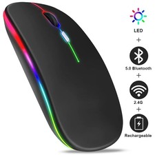 Silent Bluetooth Mouse Tablet Universal Mice Computer Laptop Optical Mouse Wirel