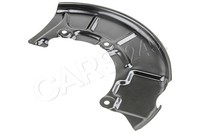 NTY Bremsscheibe Spritzblech Vorne Rechts FüR Audi Seat Skoda 96-13 1J0615312