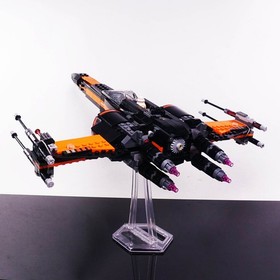 Display Stand for Lego 75393 75102 75149 75218 X-Wing, stand only no model.