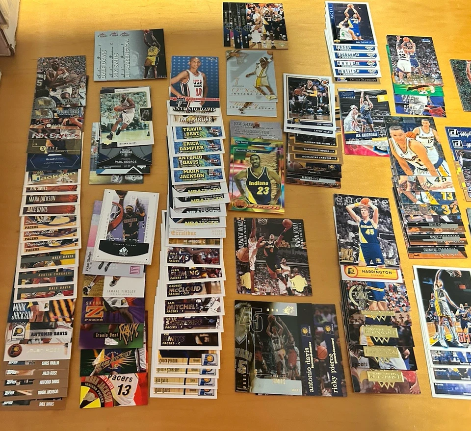 Indiana Pacers Team Lot of 120+ Basketball Cards No Duplicates - Image 4 of 4
