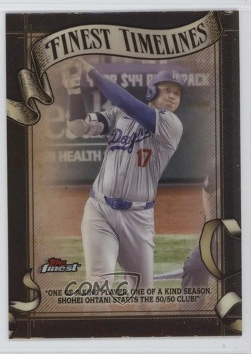 2025 Topps Finest Timelines Shohei Ohtani #FT-12 1o3q