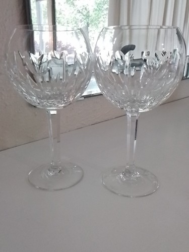 2er Set Waterford Love Cut Kristall 💕 Herzen Millennium Serie Toastkelche - Bild 3 von 9