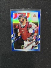 2021 Topps Chrome NPB Baseball Ginjiro Sumitani Blue Refractor /150 #108