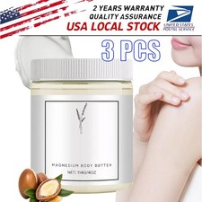 3X114g/4OZ Magnesium Butter Magnesium Full Body Butter Cream Moisturizing Body