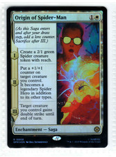 Origin of Spider-Man - (2025 Magic the Gathering  Marvel Spider-Man) R 0009 Holo