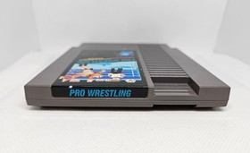 Pro Wrestling NES Nintendo Original Authentic Game TESTED