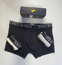 Image of Polo Ralph Lauren Classic Pouch Trunks 3-Pack Stretch Cotton Jersey Men’s XL